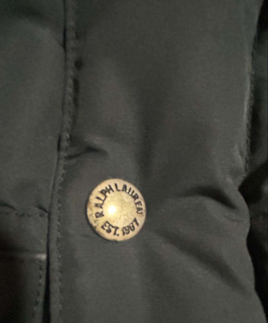 Polo Ralph Lauren 黒 ダウンベスト XS