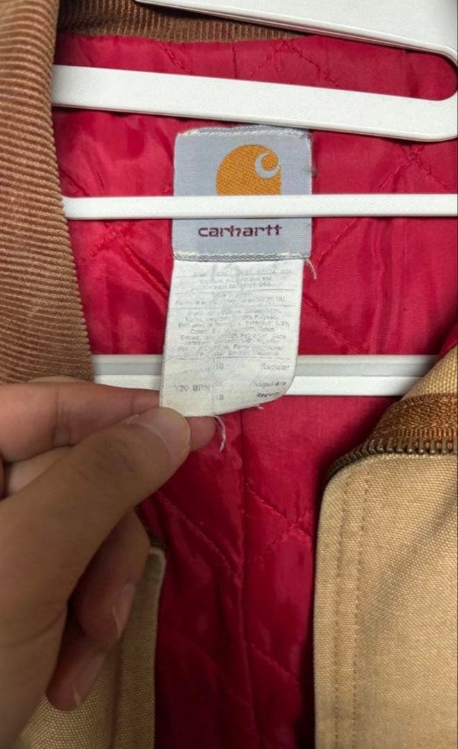 80s90s carhartt カーハートデトロイトジャケット　S