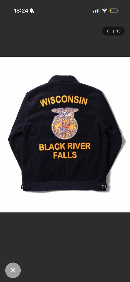 新品未使用 HOUSTON 51488 EMBROIDERY FFA M