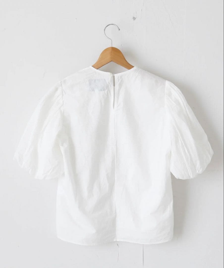 オールドマンズテーラー　ガーメントダイ　バルーンスリーブブラウス