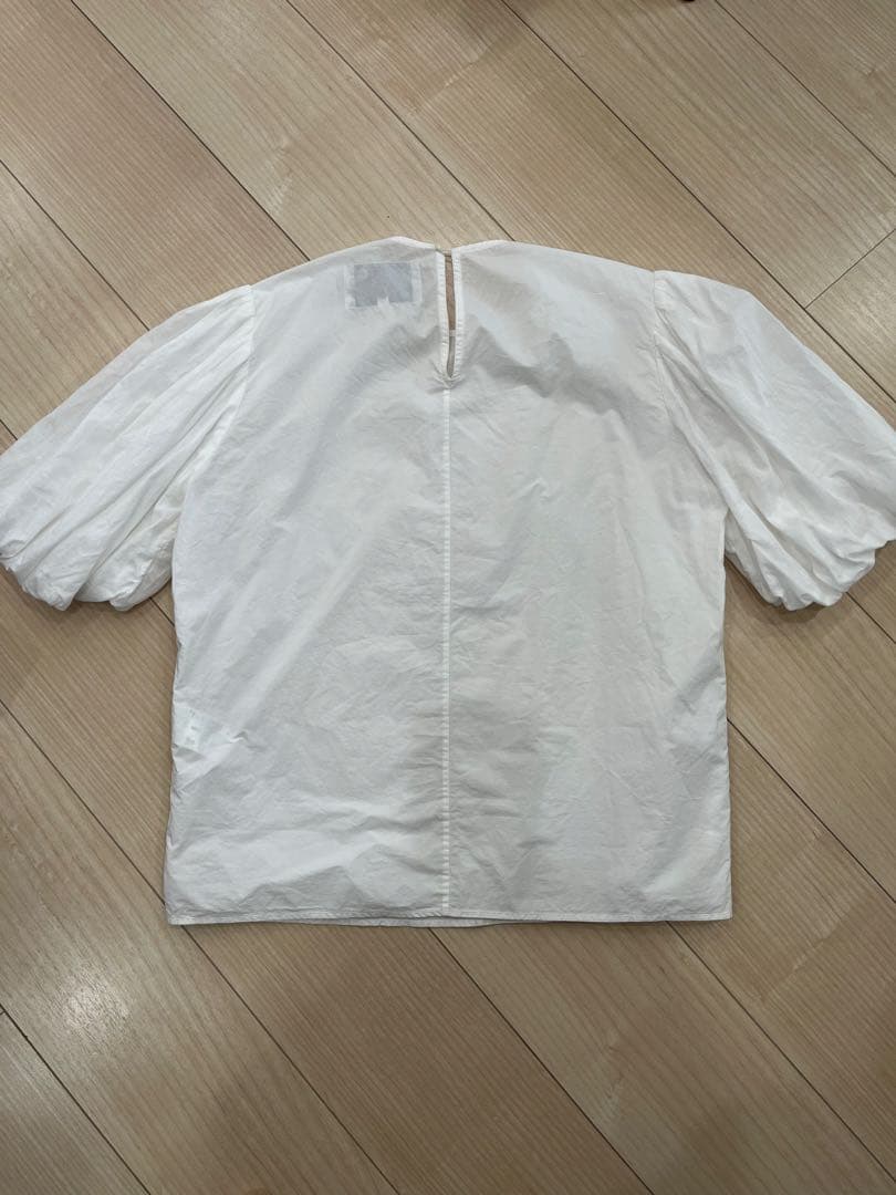 オールドマンズテーラー　ガーメントダイ　バルーンスリーブブラウス