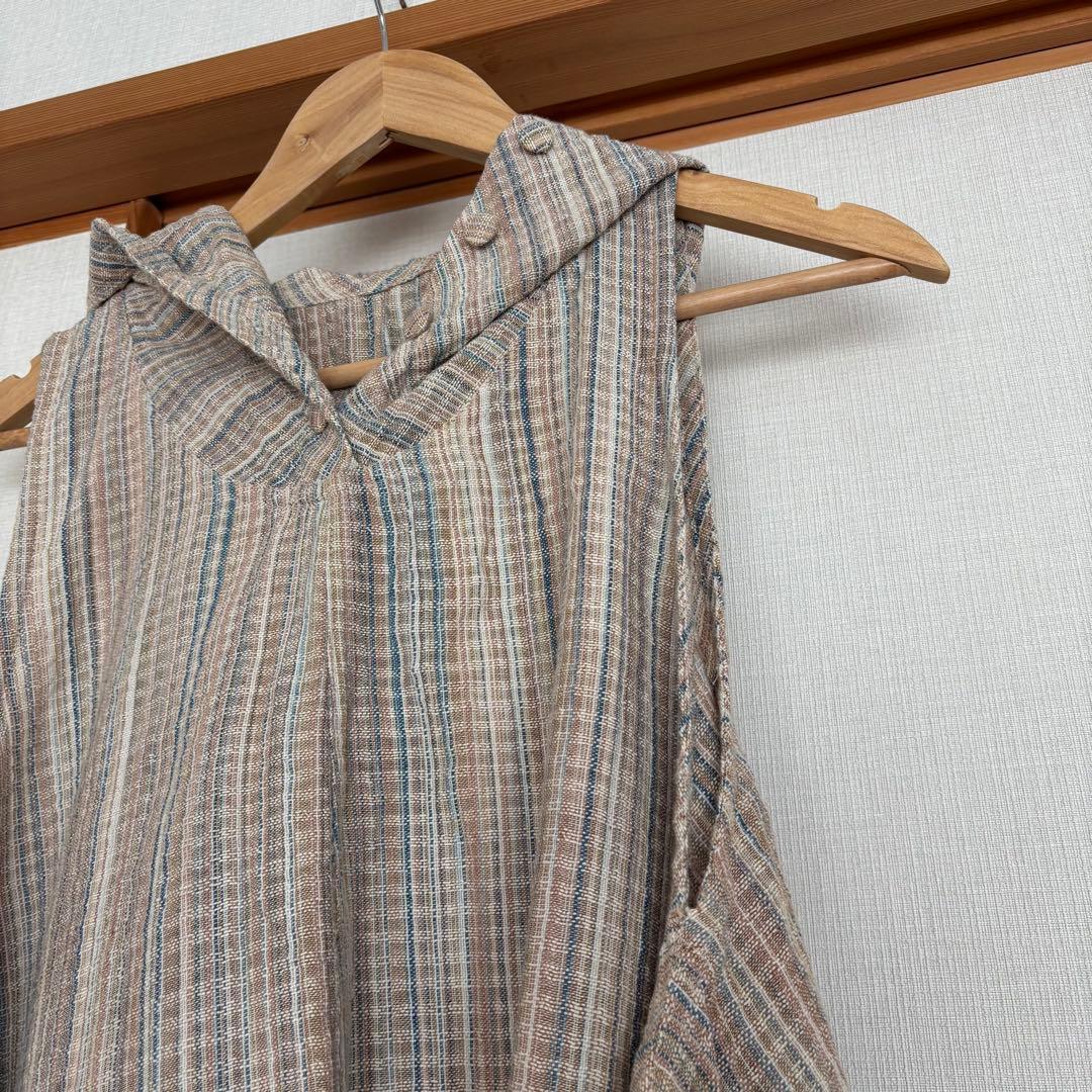 【うさとの服】フード付きワンピース