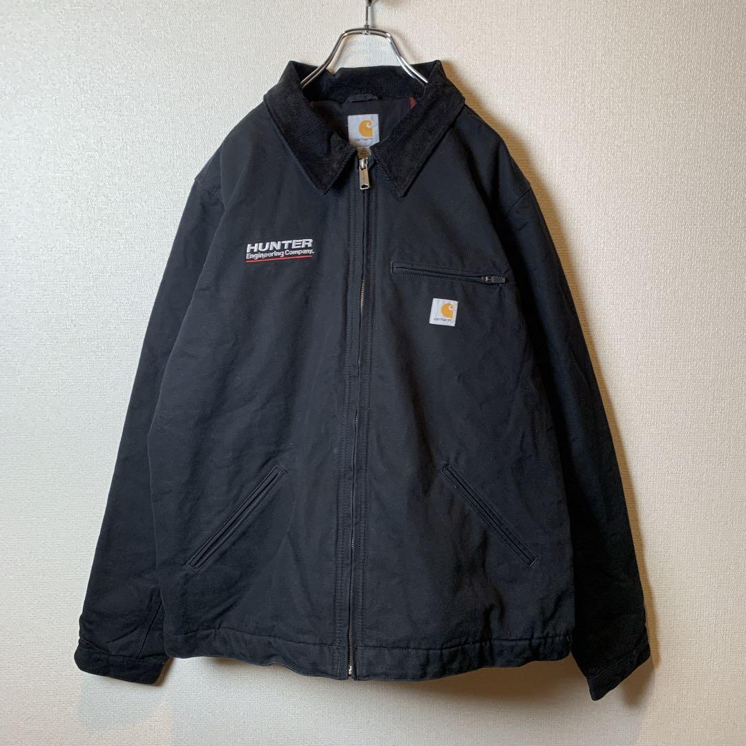 CARHARTT カーハート デトロイトジャケット ブラック XL 【人気】