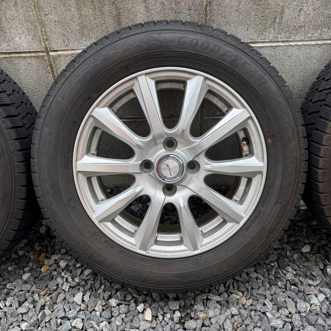 広島 Goodyear 15インチ スタッドレスタイヤ 175/65R15