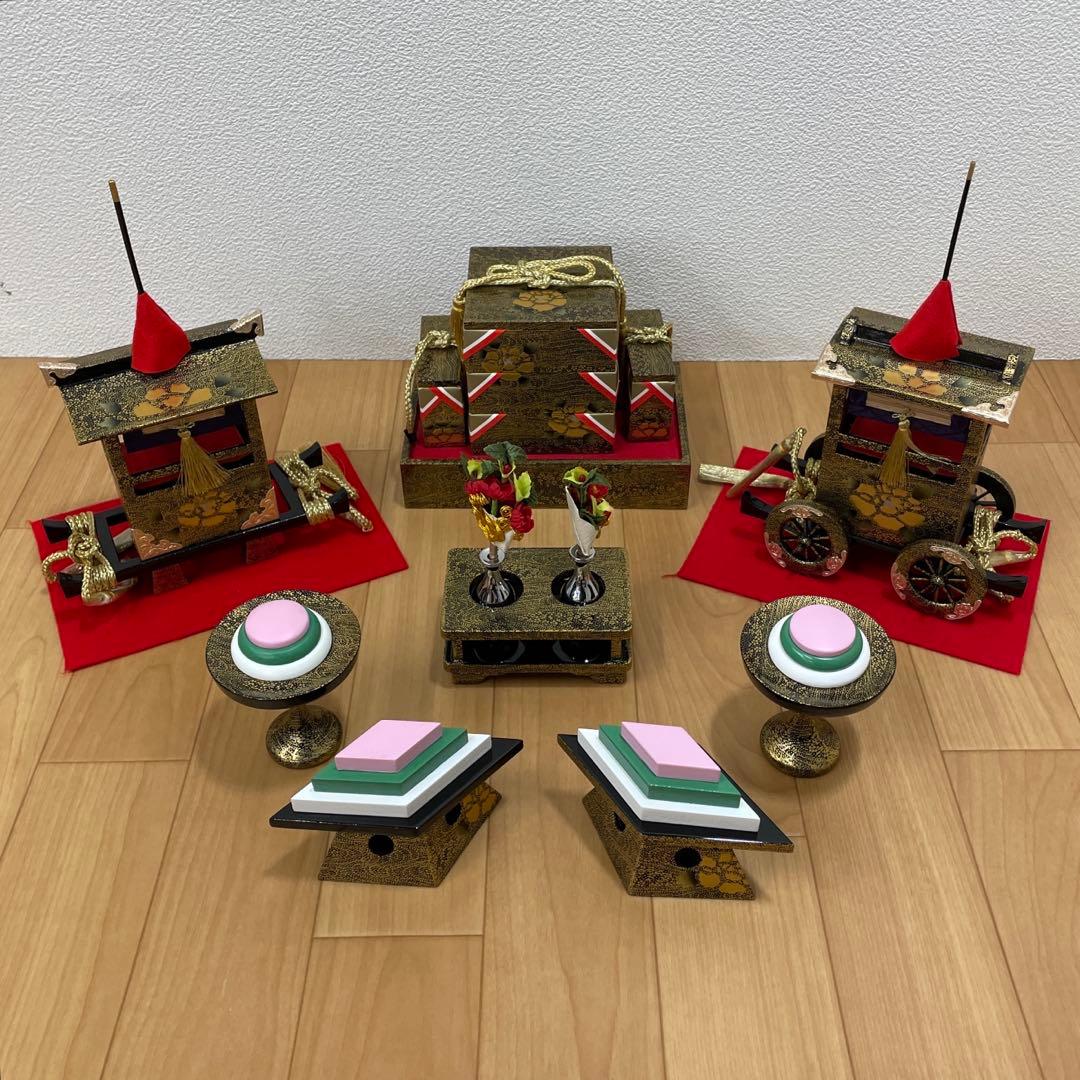 雛人形　桃の節句　雛道具　人形　流水牡丹山鉾