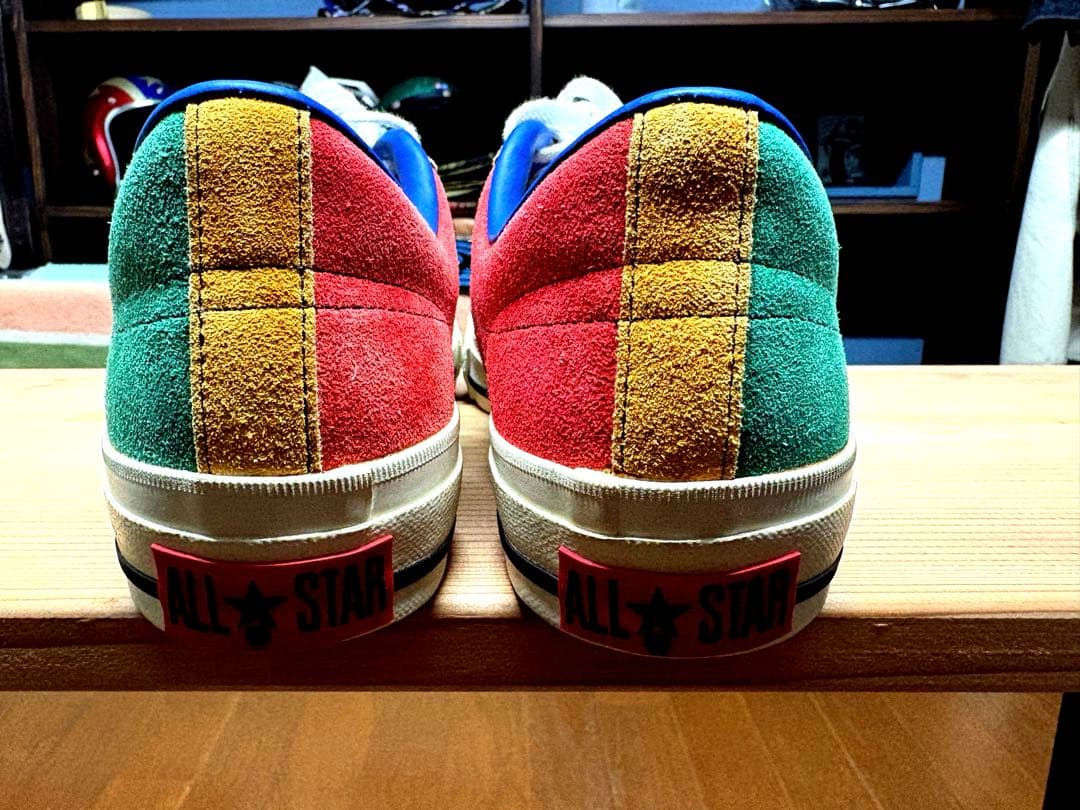 コンバースconverseワンスター　マルチカラー　　未使用品