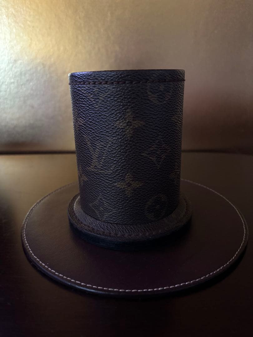 Louis Vuitton レザーモノグラム小物入れ