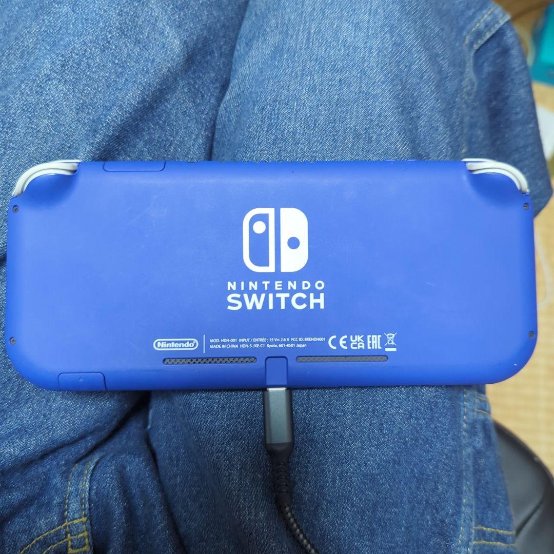あ*様 Switch Nintendo Lite ブルー