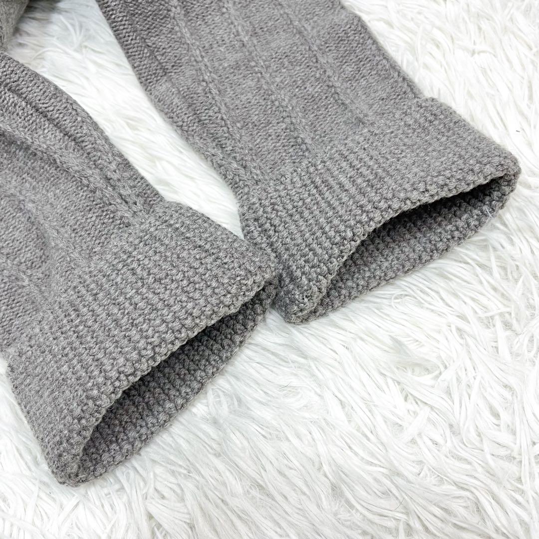 極美品 本人期 マルタンマルジェラ ショールカラーカーディガン コンチョボタン