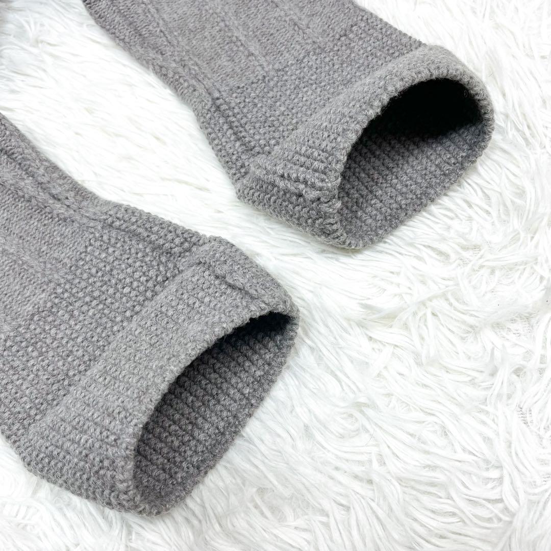 極美品 本人期 マルタンマルジェラ ショールカラーカーディガン コンチョボタン