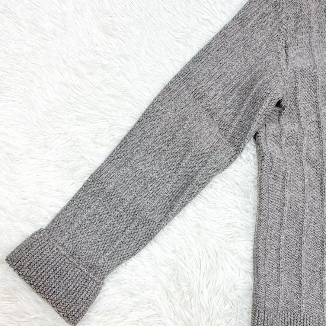 極美品 本人期 マルタンマルジェラ ショールカラーカーディガン コンチョボタン