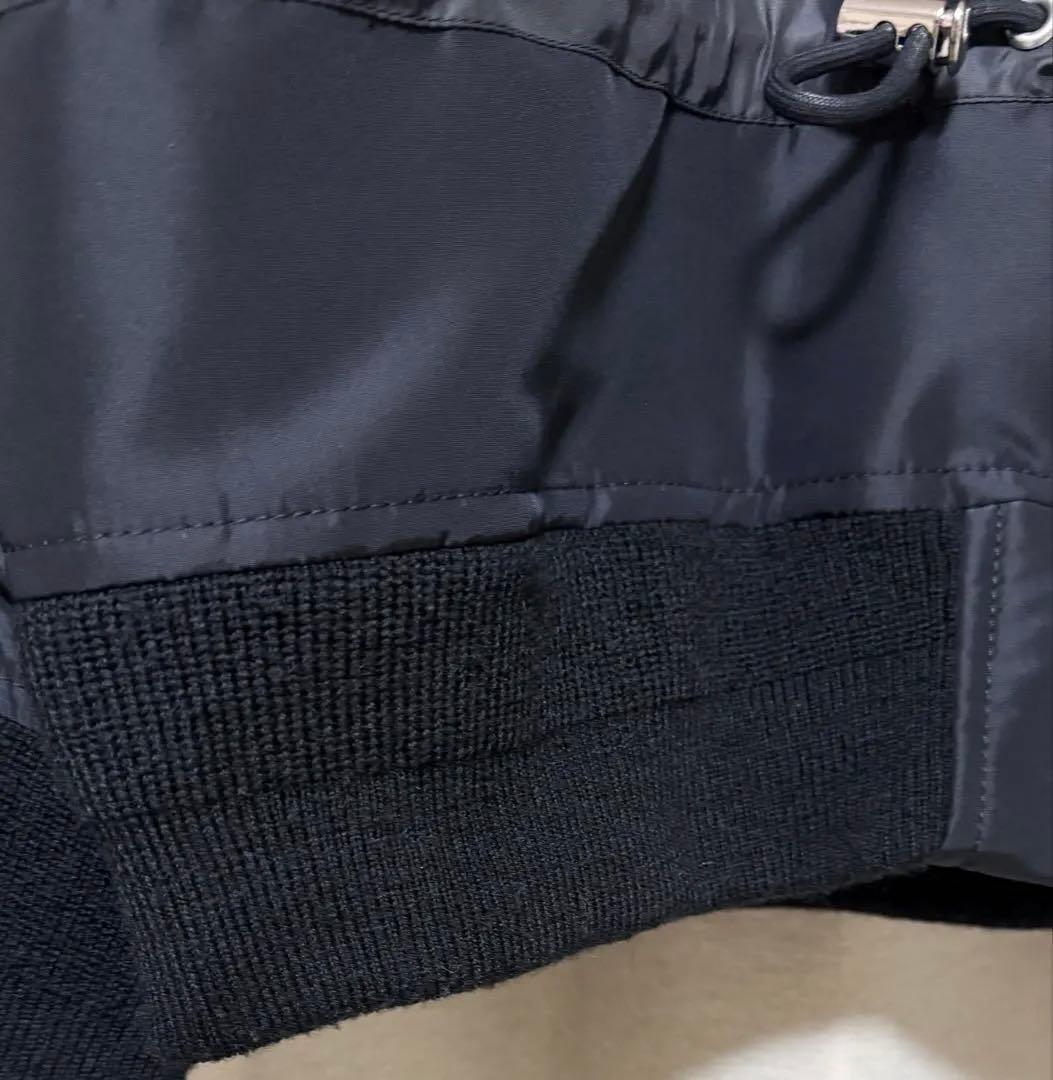 【美品】sacai MA-1 2025AW サイズ1 ブラック