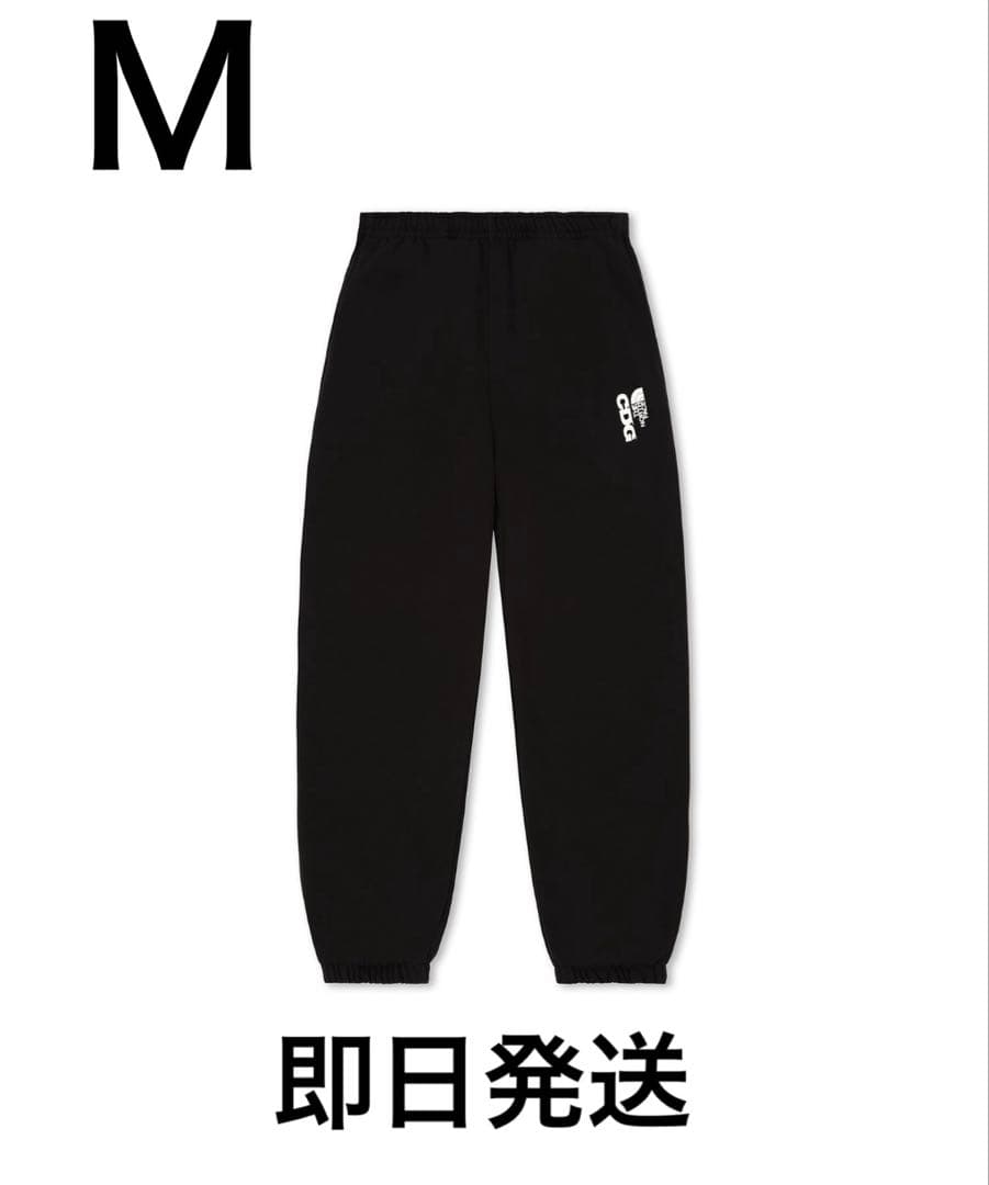 新品未開封TNF×CDG スウェットパンツ　ノースフェイス　ギャルソン　m 新作
