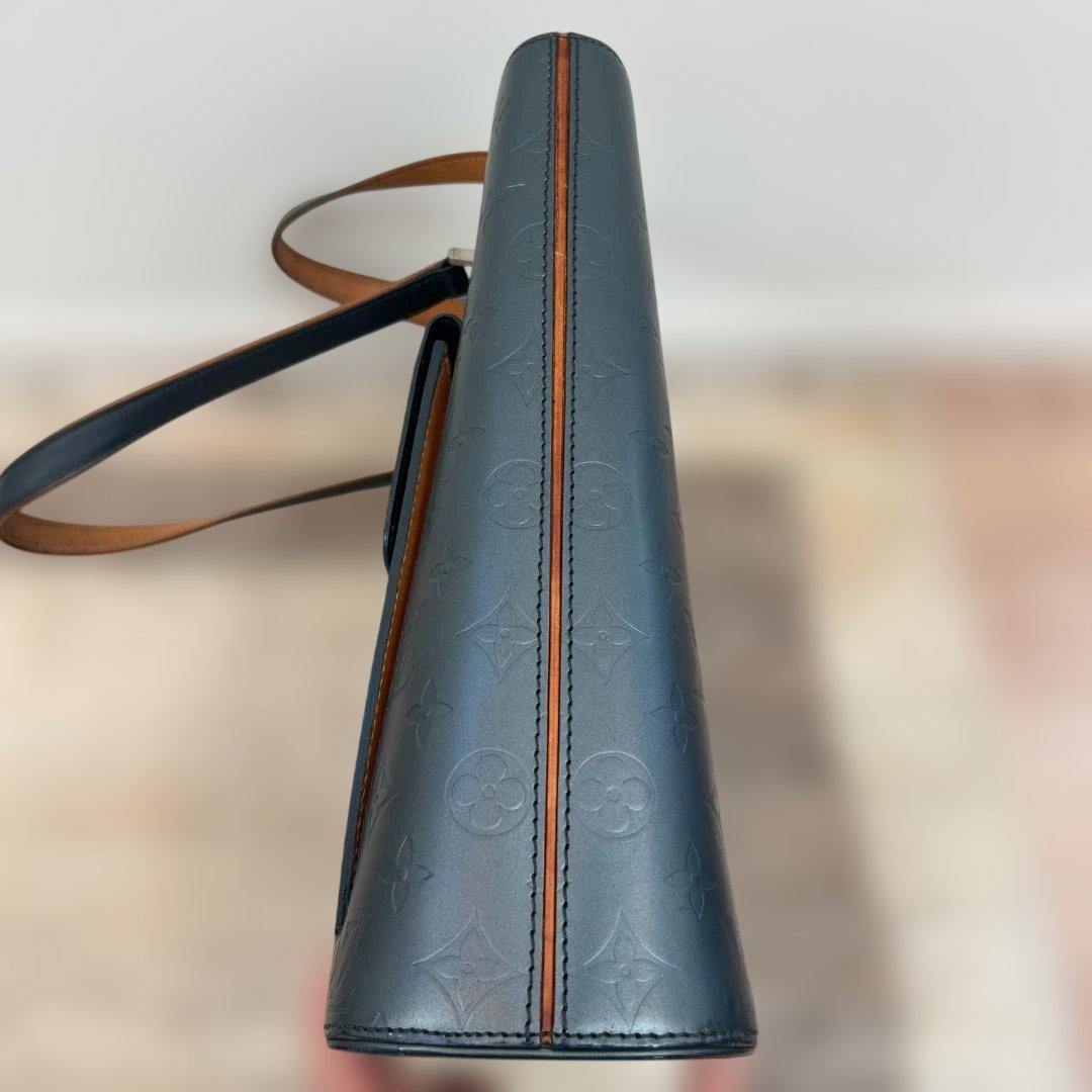 Louis Vuitton ダークブルー トートバッグ