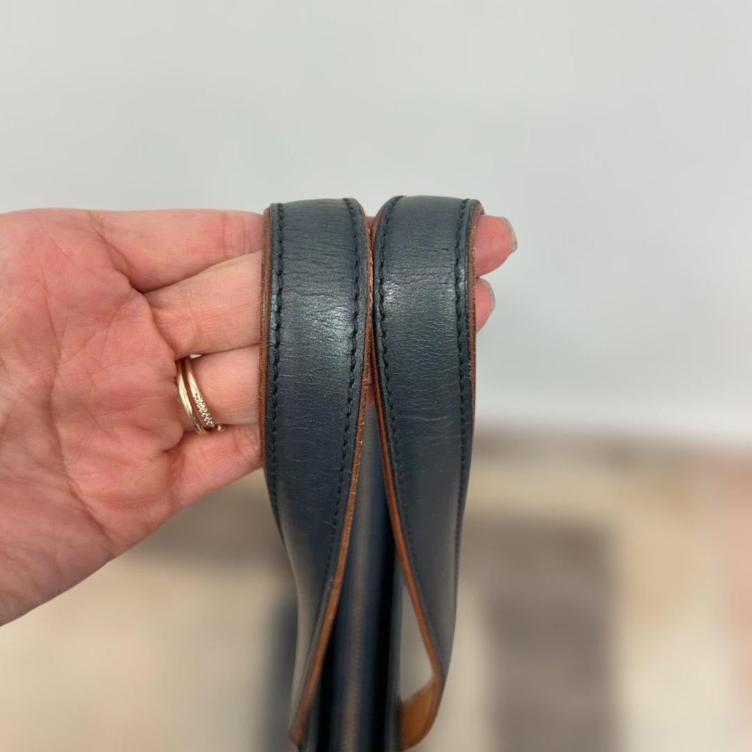 Louis Vuitton ダークブルー トートバッグ