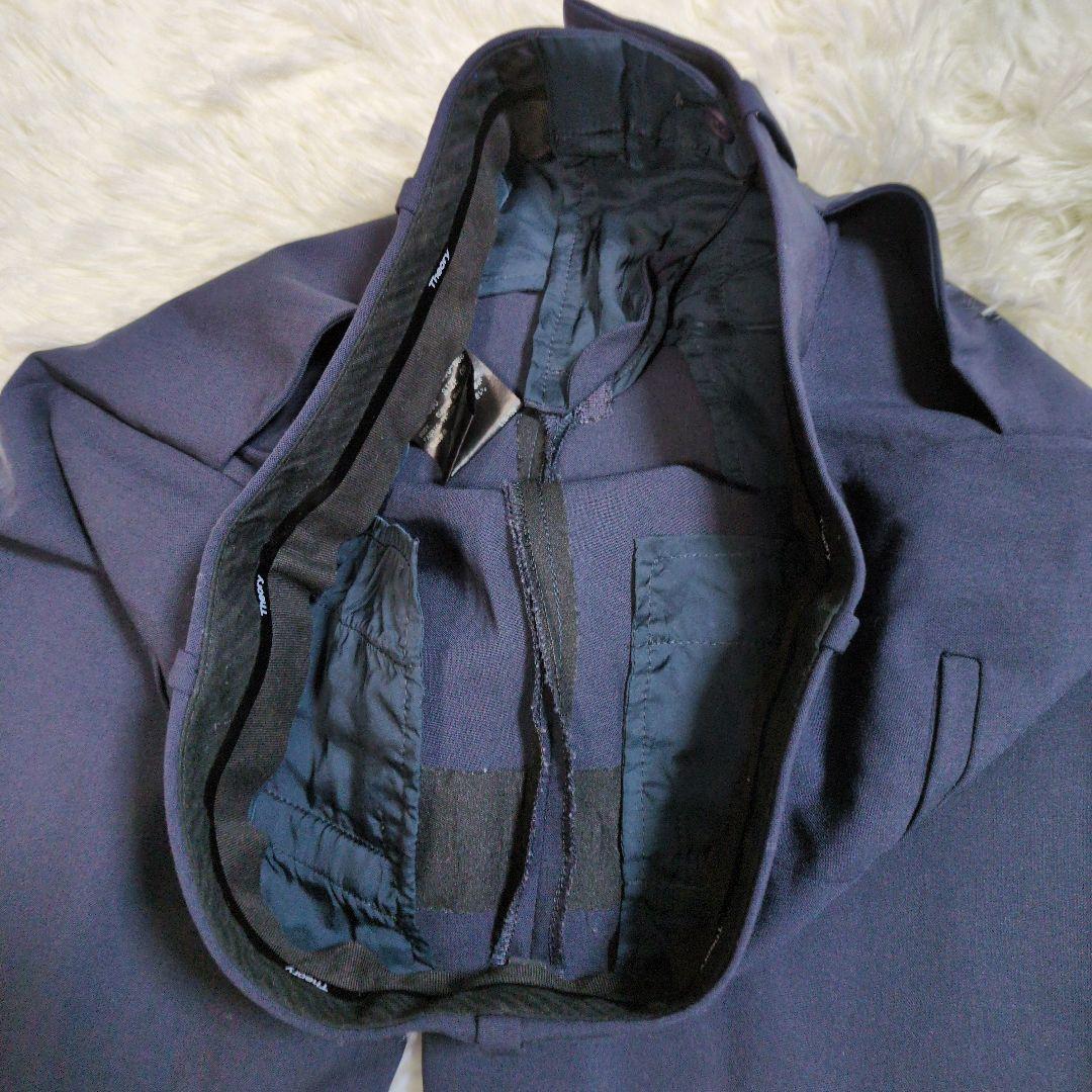 セオリー　セットアップ　スーツ　TAILOR テイラー　ネイビー　紺　パンツ