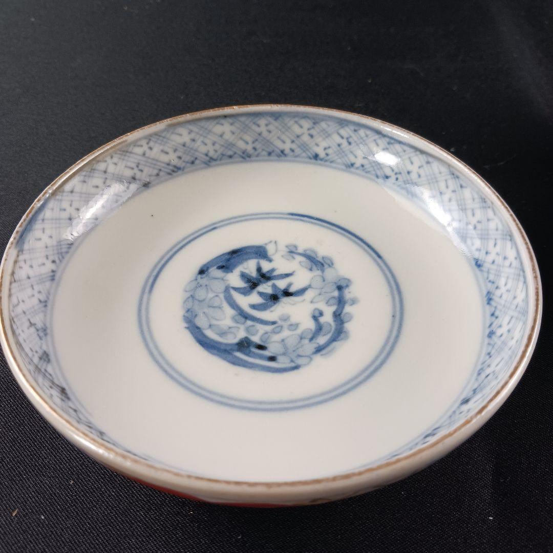 Y2794-1 伊万里 染錦 蓋茶碗 10客セット 共箱