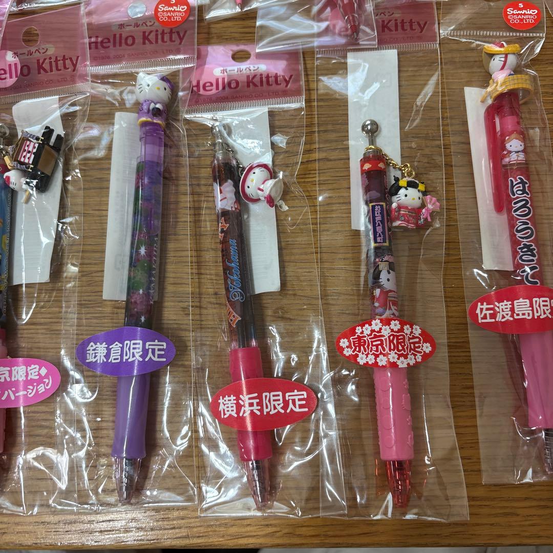 キティ　シャーペン　シャープペン　ボールペン　まとめ売り　ご当地　サッカー
