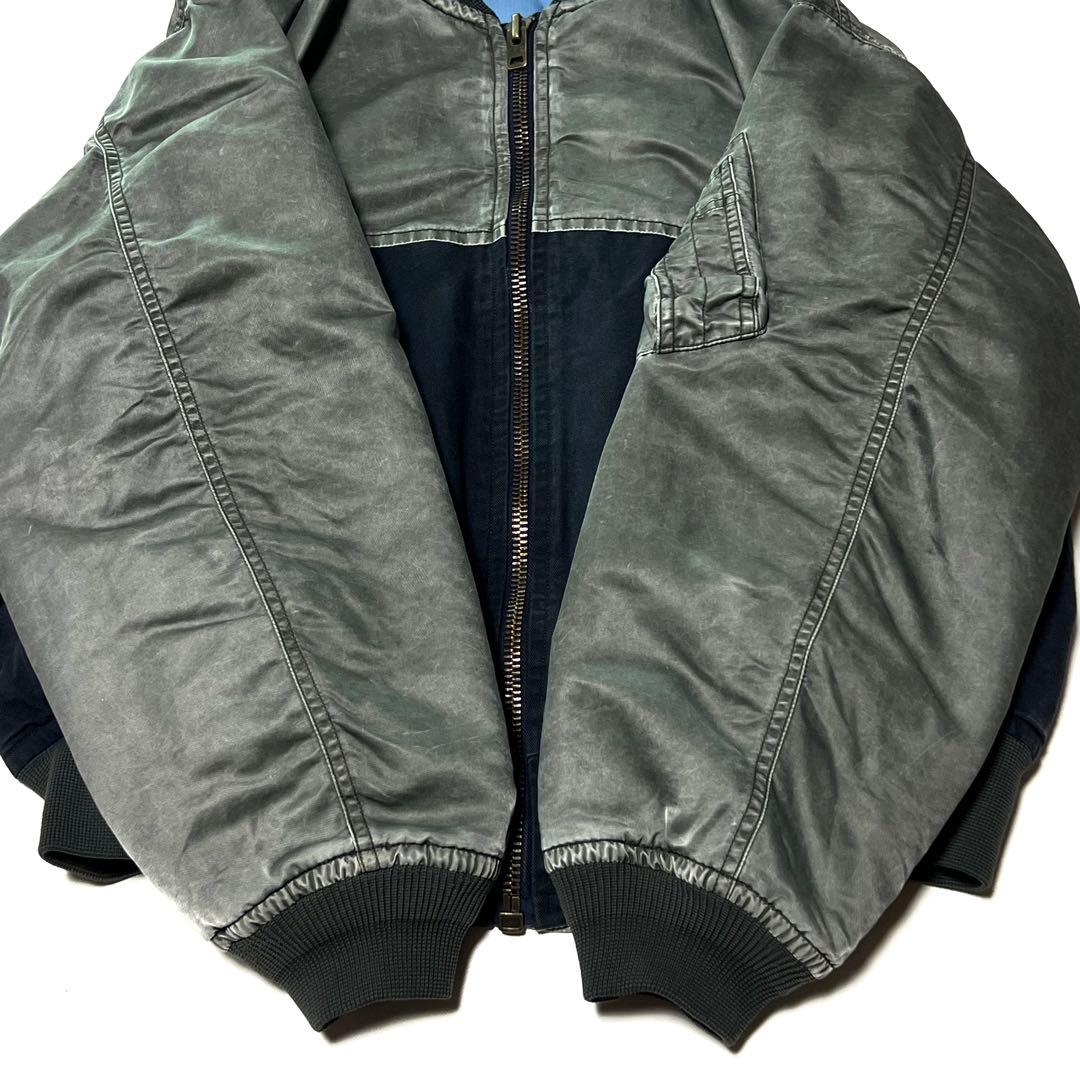 ジャケット・アウター Nigel Cabourn FLIGHT JACKET PIGMENT DYE