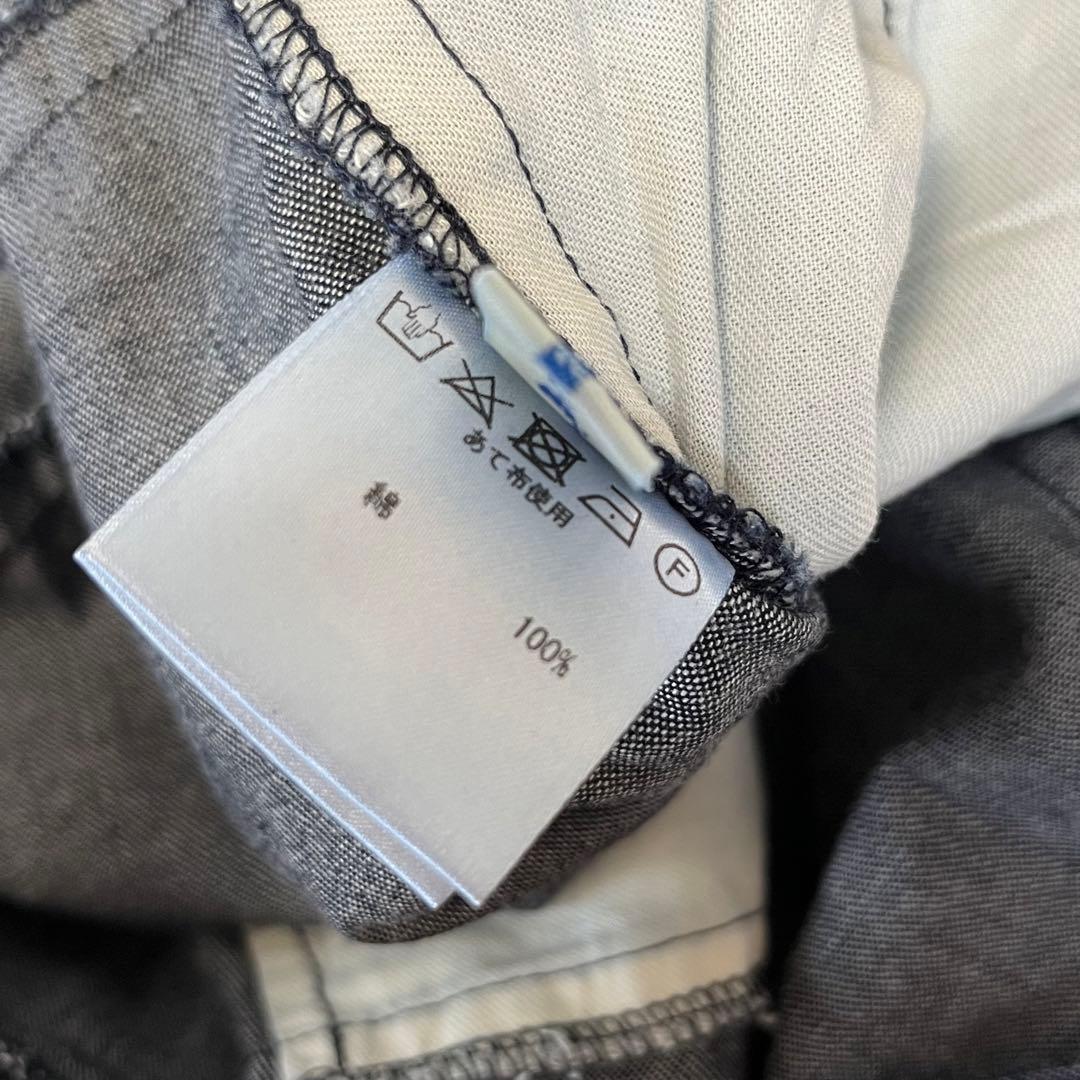 【美品✨】パラスパレス　オールインワン ダンガリー　インディゴ　デニム　F