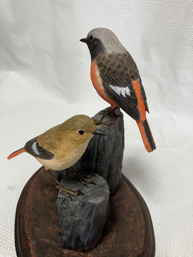 バードカービング(ジョウビタキ)