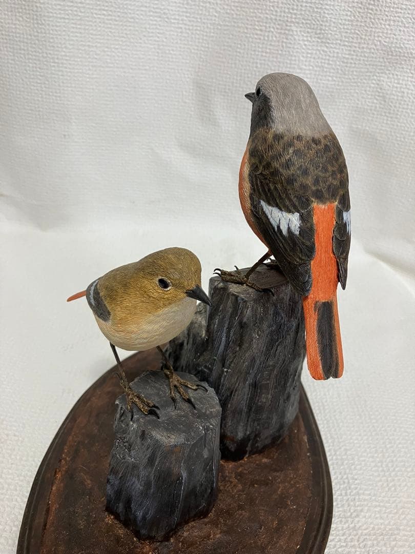 バードカービング(ジョウビタキ)