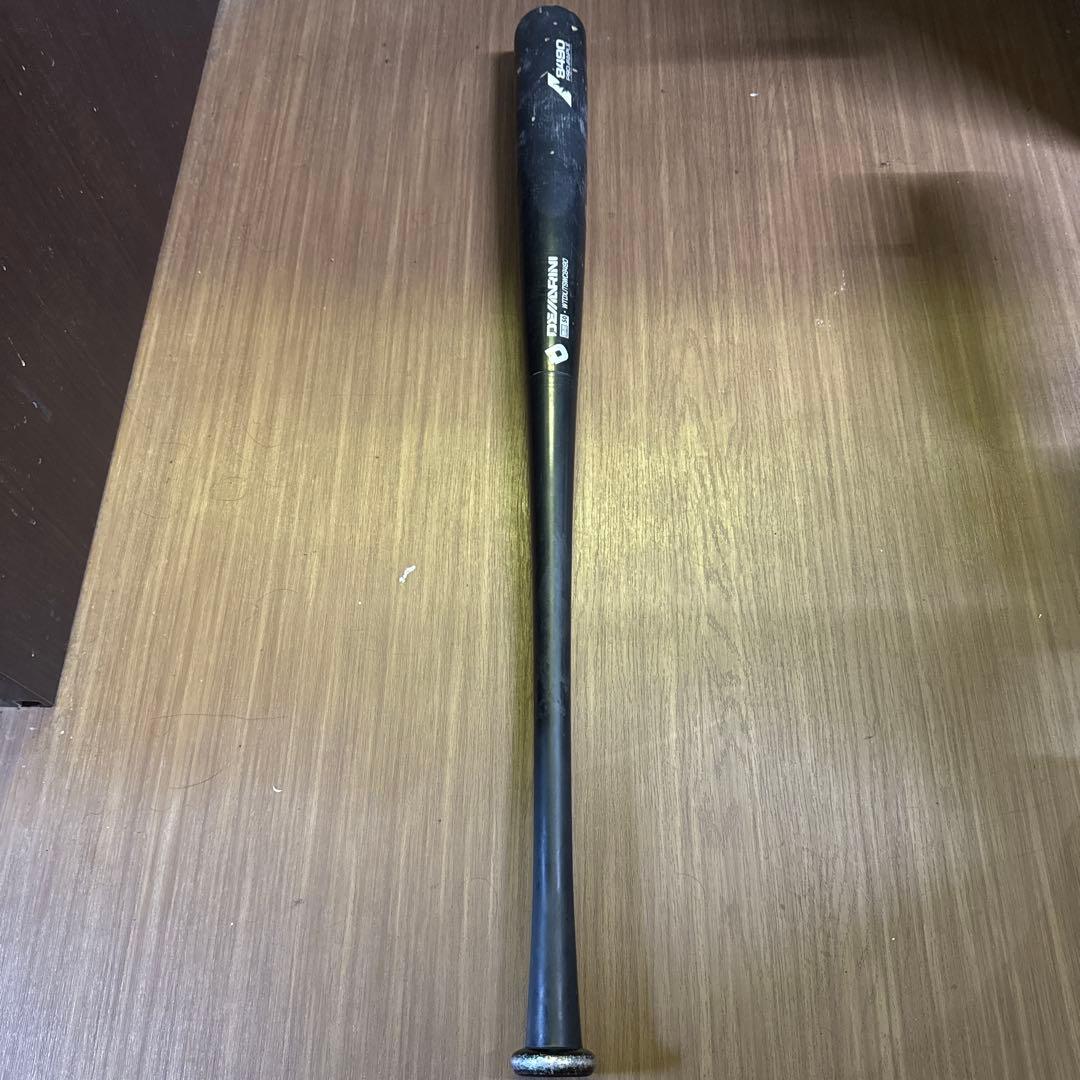 ディマリニコンポジットバット/ブラック/練習用/84cm/900g/硬式/木製