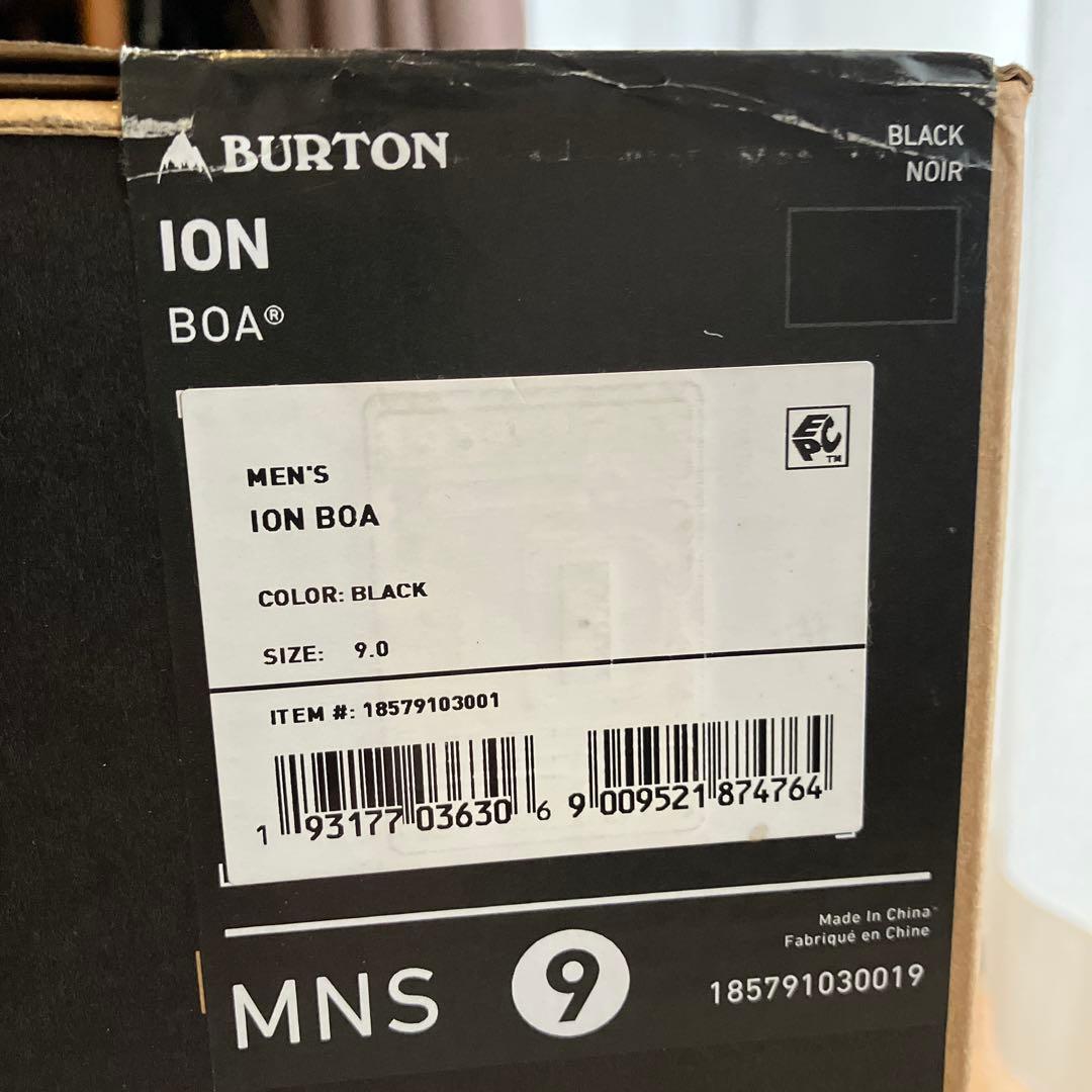 BURTON ION BOA バートン アイオン ボア　27cm