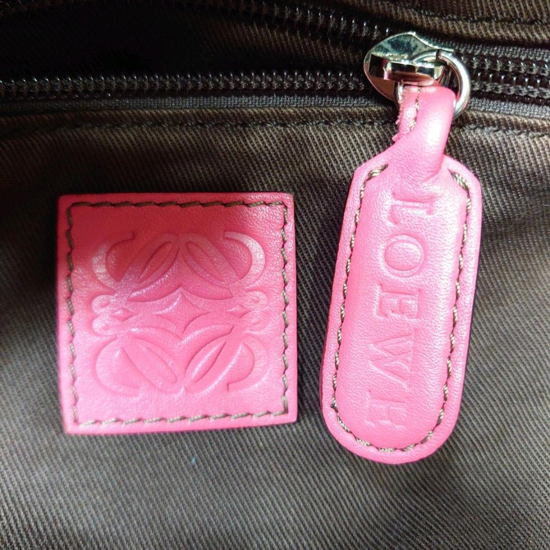 【希少色】LOEWE ロエベ フィエスタ 2way トートバッグ アナグラム