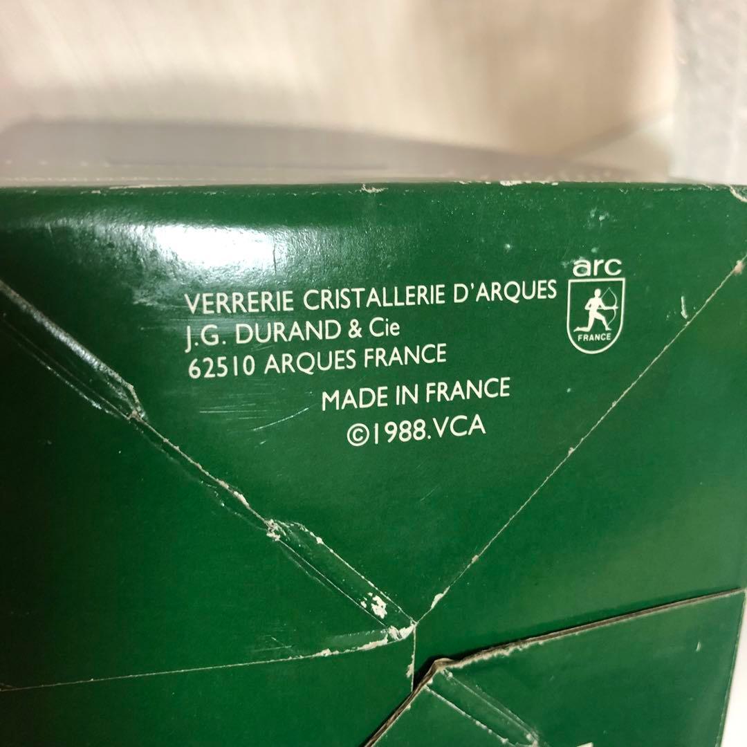 Cristal d’Arques クリスタルダルク　花瓶　未使用品　*