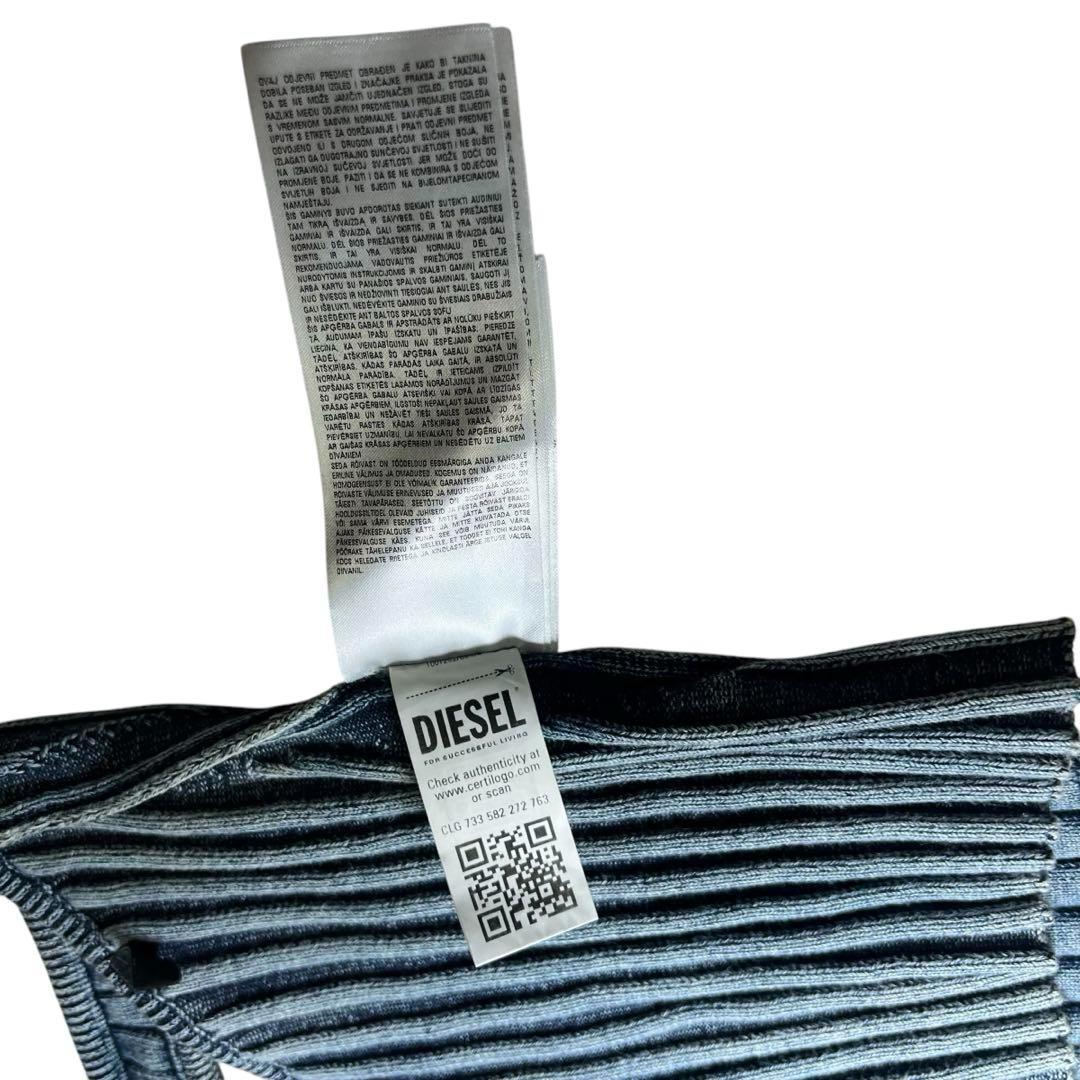 完売品 カズハ着用 DIESEL ディーゼル チューブトップ ベアトップ xs