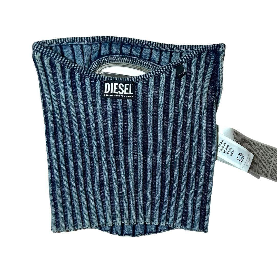 完売品 カズハ着用 DIESEL ディーゼル チューブトップ ベアトップ xs