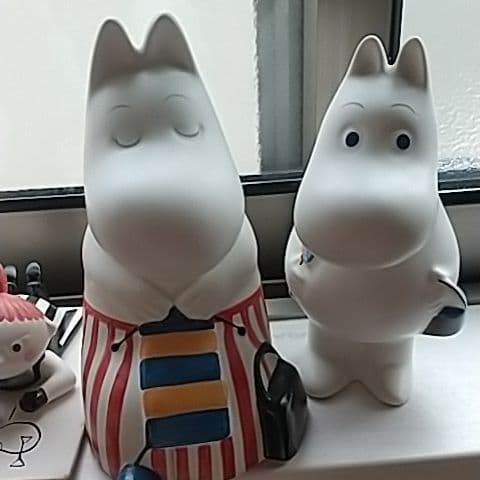 アラビア  ムーミン フィギュア 4点セット