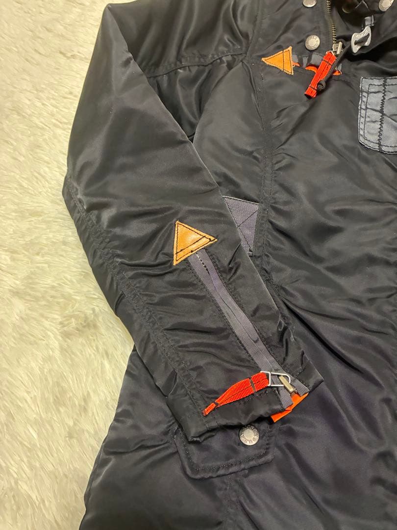 AVIREX N2B セカンド リモデルフライトジャケット ミリタリー ブラック