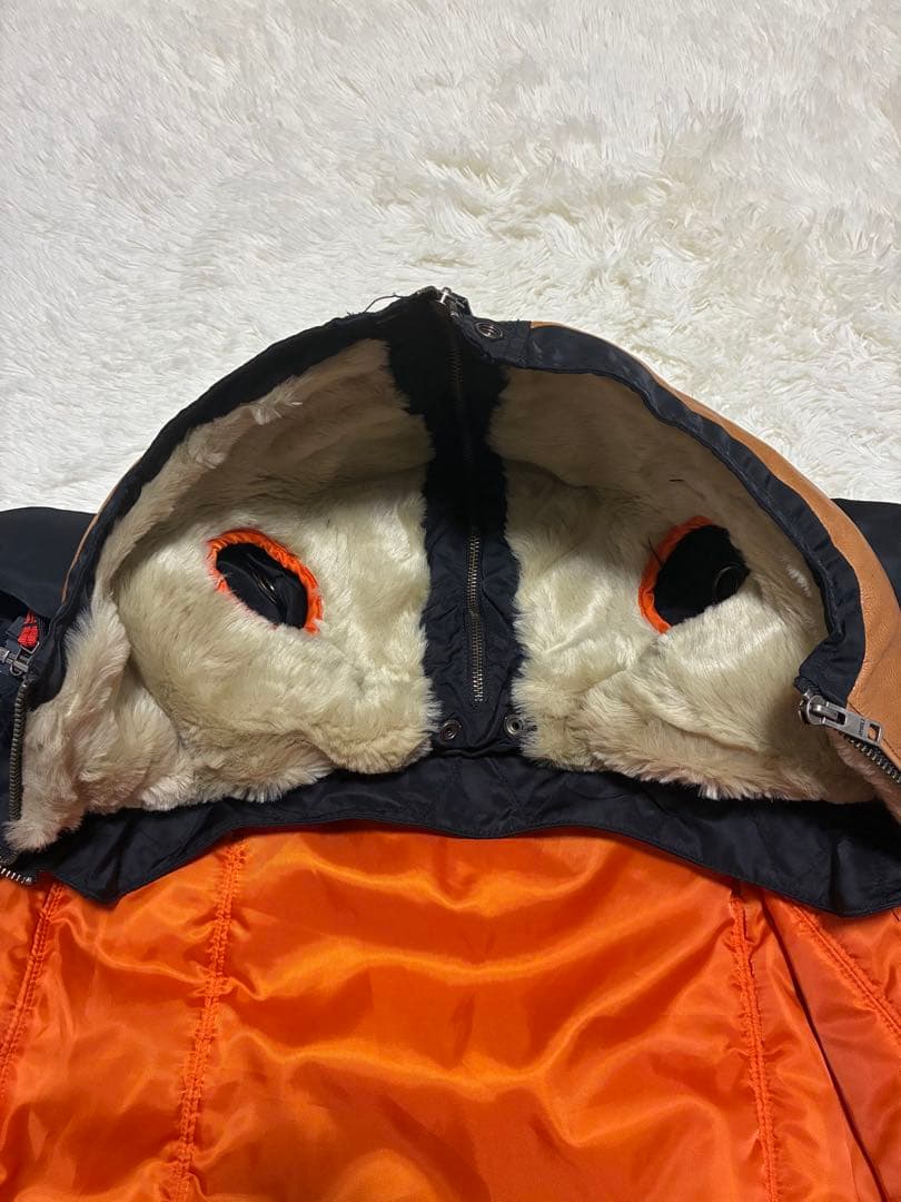 AVIREX N2B セカンド リモデルフライトジャケット ミリタリー ブラック