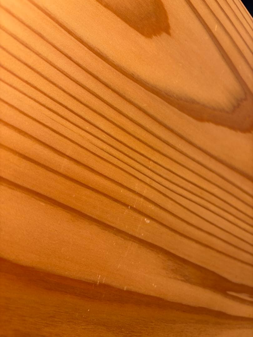 杉無垢天板とKANDEMONO THE LEGS Iライン BlackSteel