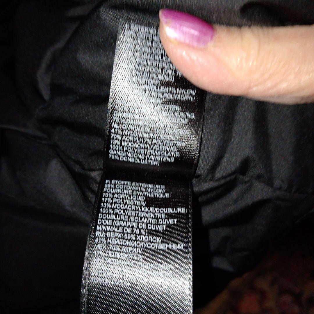 THE NORTH FACE★ノースフェイス★ ブラック ダウンコート 実寸M黒