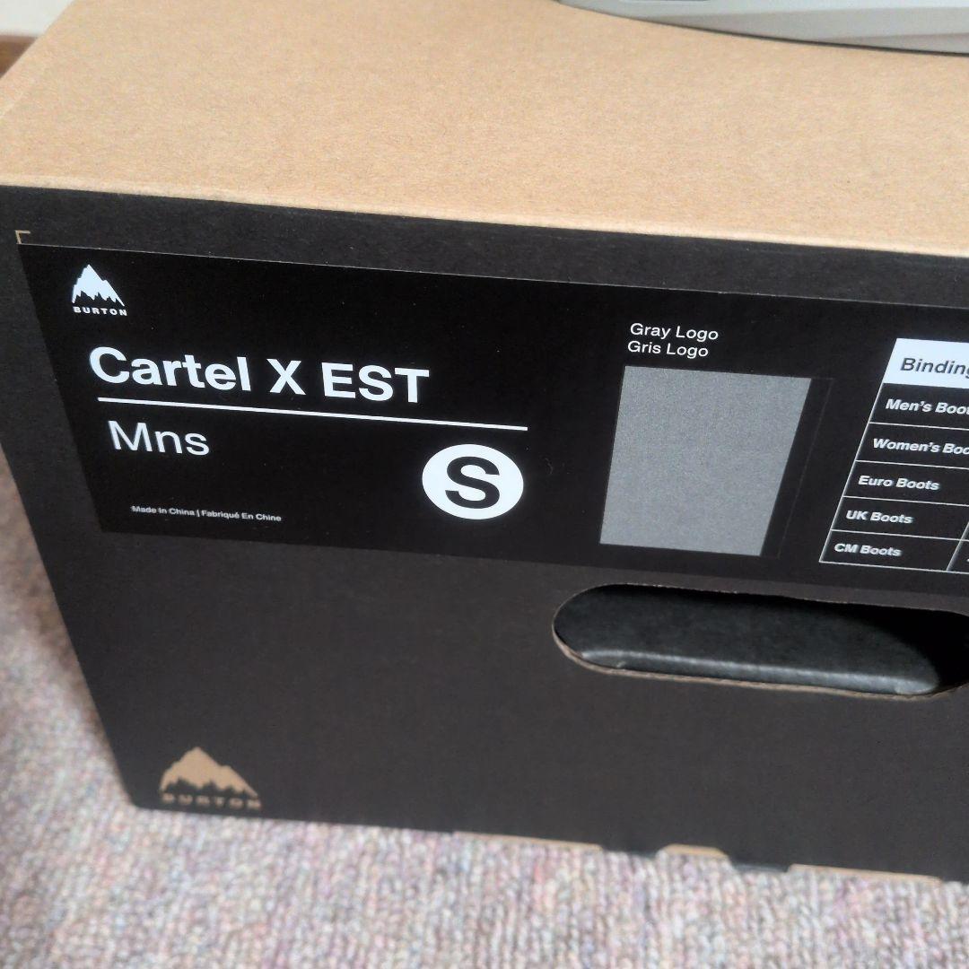 Cartel X EST S Burton スノーボードビンディング23-24