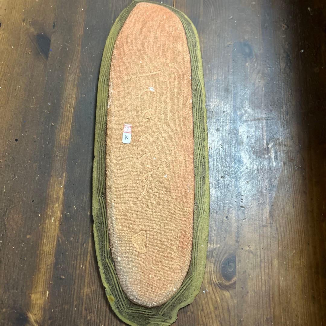 作家　陶芸作家　草花模様　オーバル皿　超長皿　変形皿　椿　1点もの