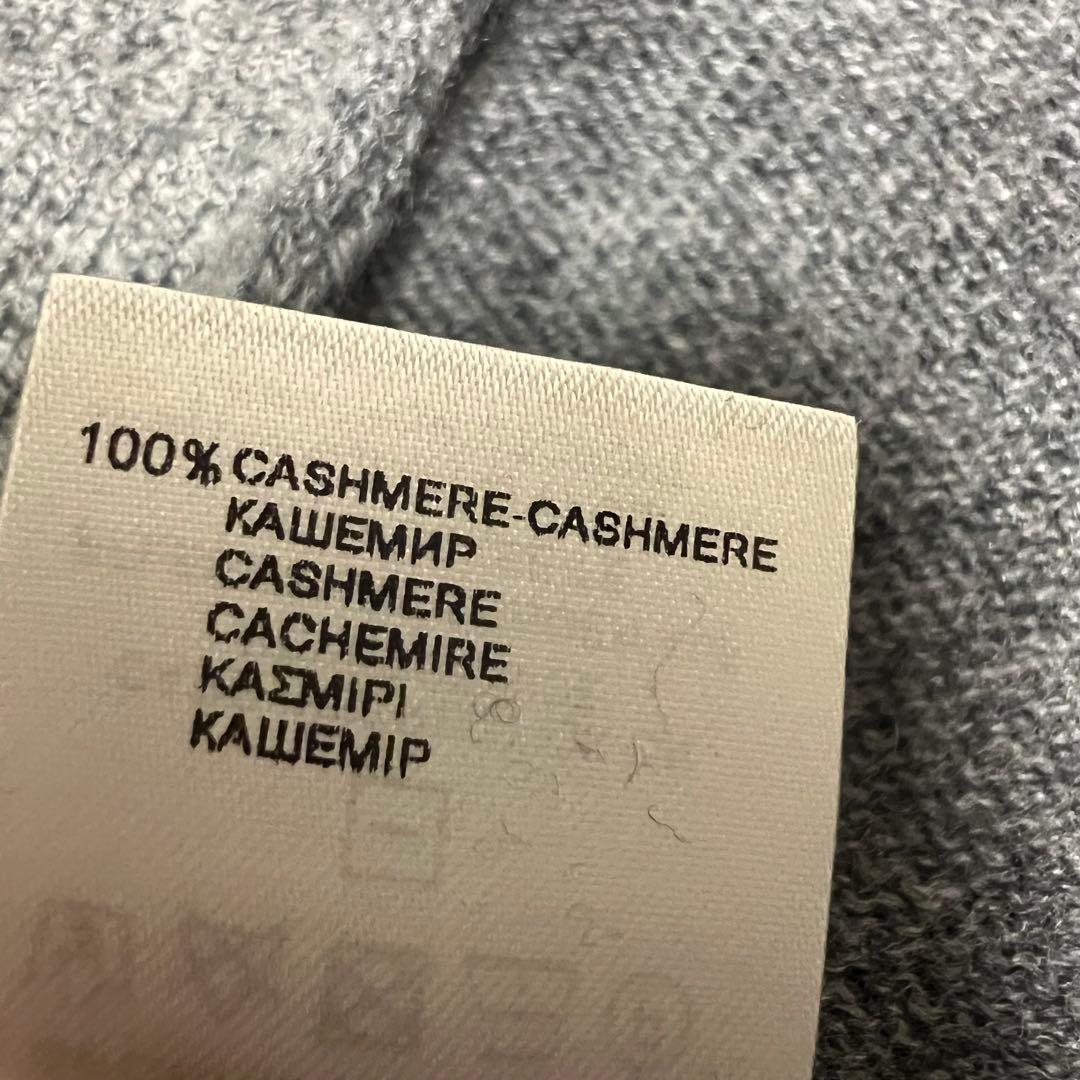 美品　ファルコネーリ　ウルトラソフトカシミア100% 大判ストール　グレー