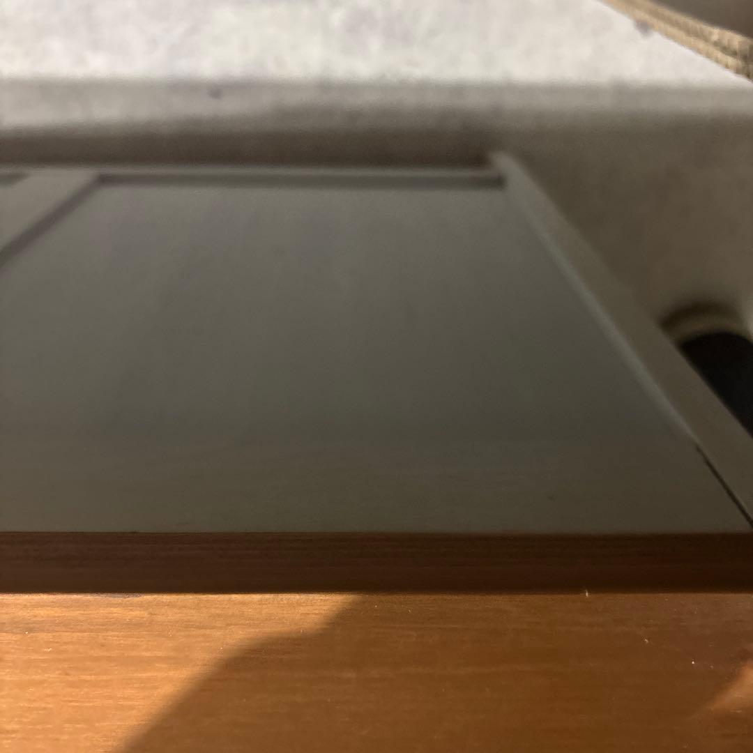 シャビーシック 木製チェスト 3段｜アンティーク調｜グレー×ナチュラル 天然木風