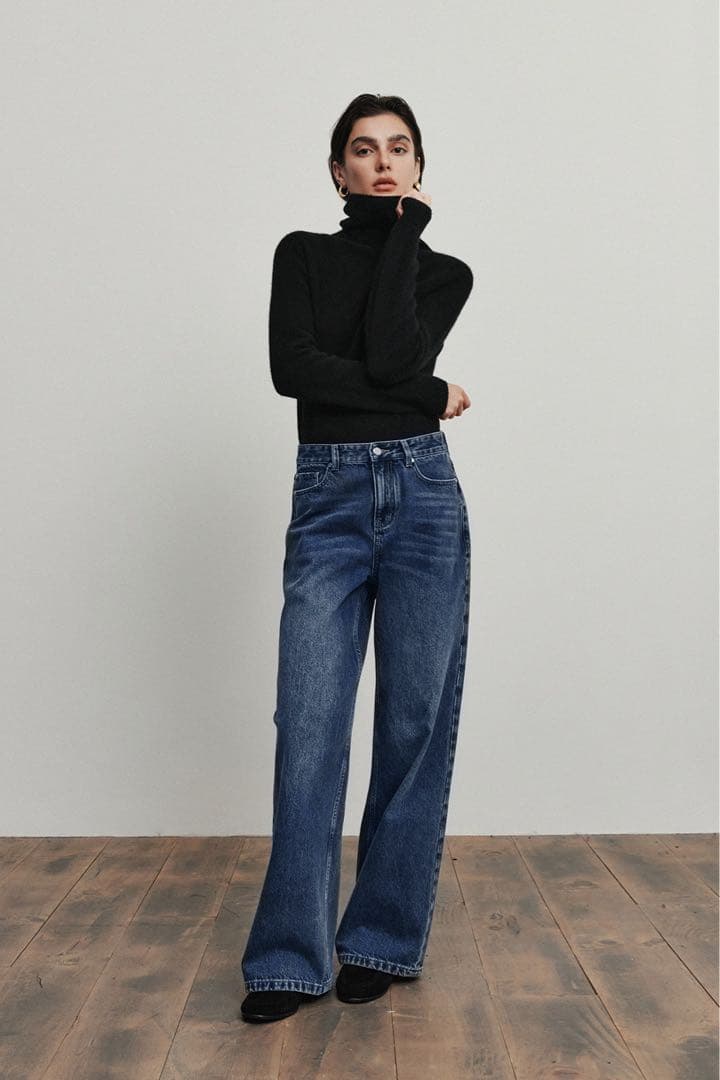 JYP★ELBORN Apollo Wide Denim Pants