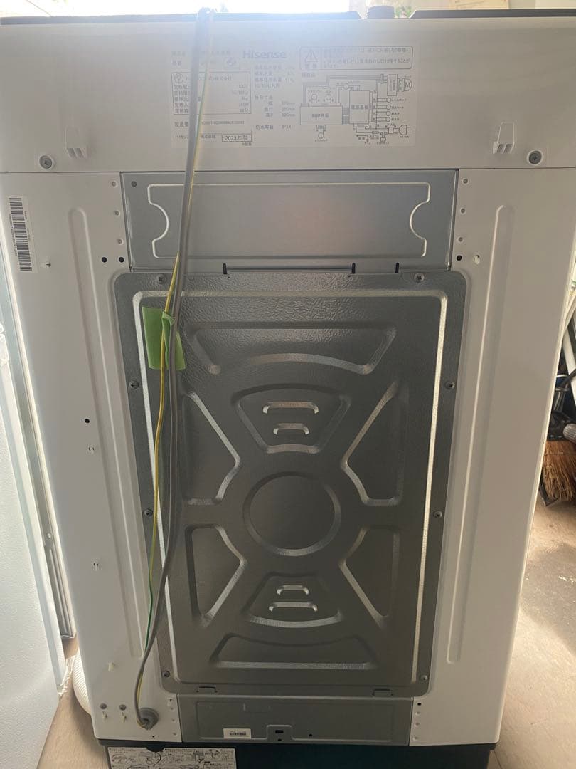 近隣地域限定送料無料❗️ 美品　Hisense 2023年製　8kg 洗濯機