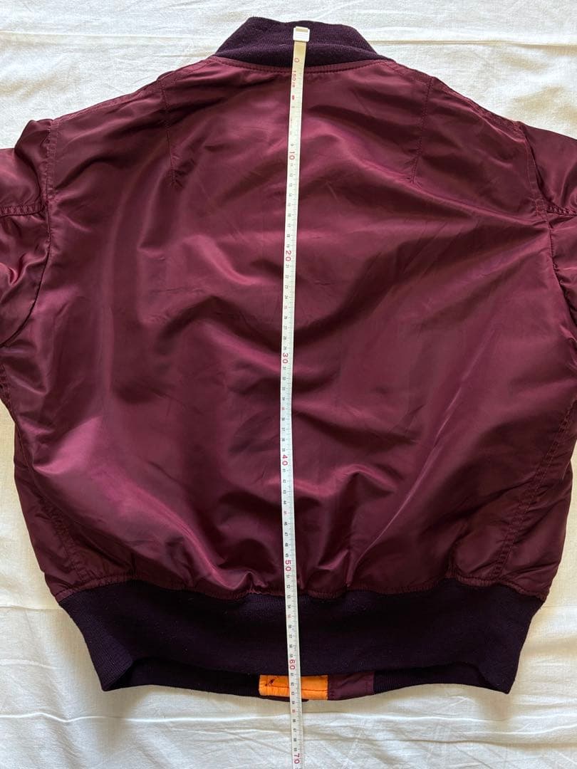 USA製 GREENBRIER グリーンブライヤー MA-1 ボルドー Mサイズ