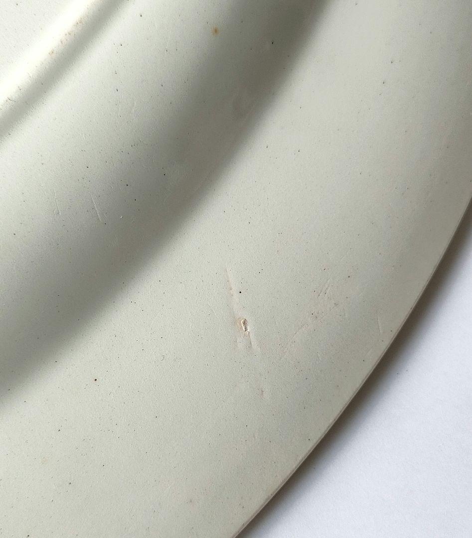 希少　美品　リュネビル　お花のオーバル皿　フランスアンティーク