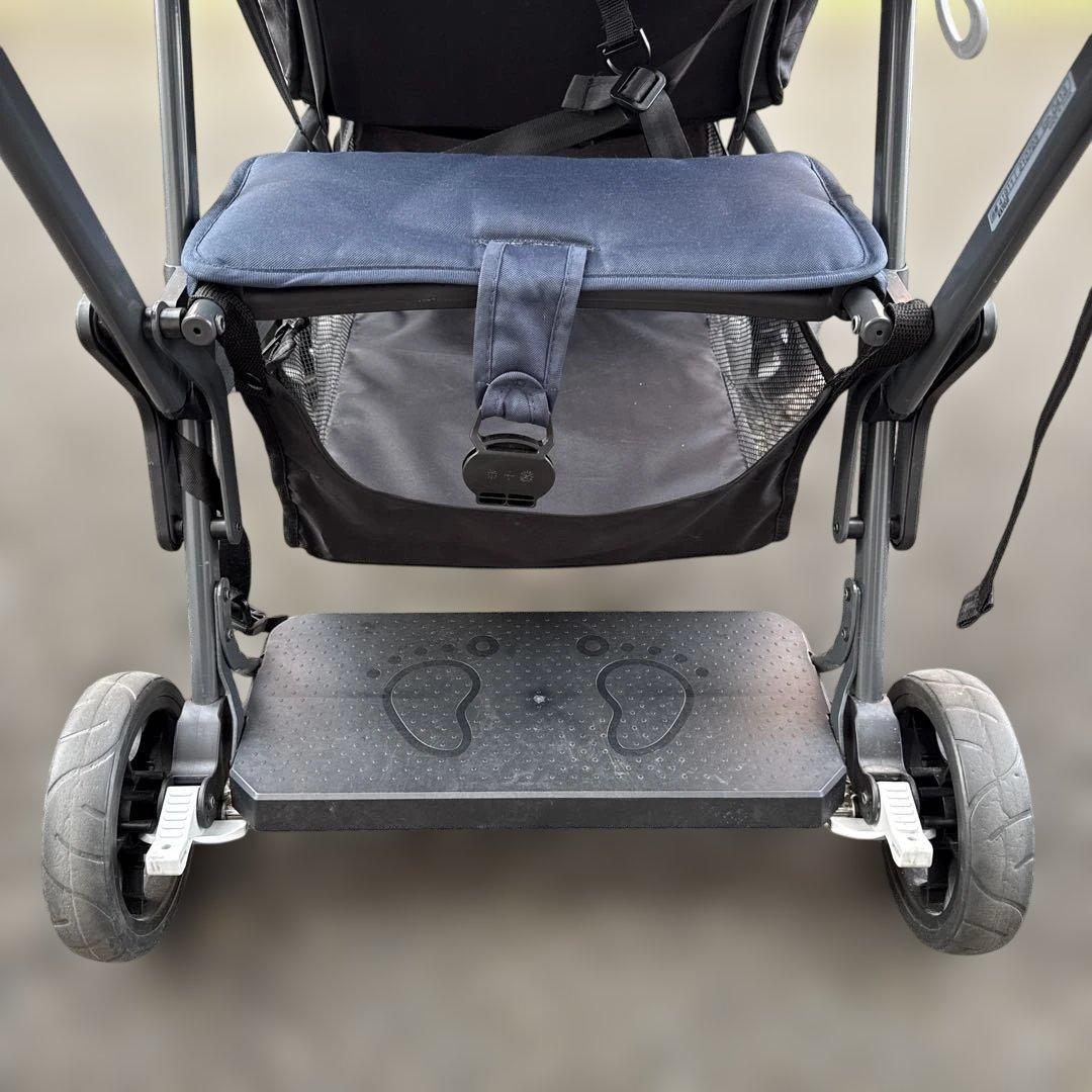 【三連休限定値下げ】KATOJI 二人でゴー 2人乗りベビーカー ネイビー