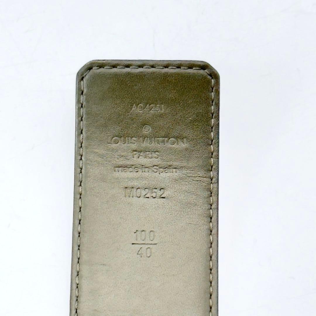 ルイヴィトン サンチュール モノグラム　LVイニシャル　ベルト　付属品有り