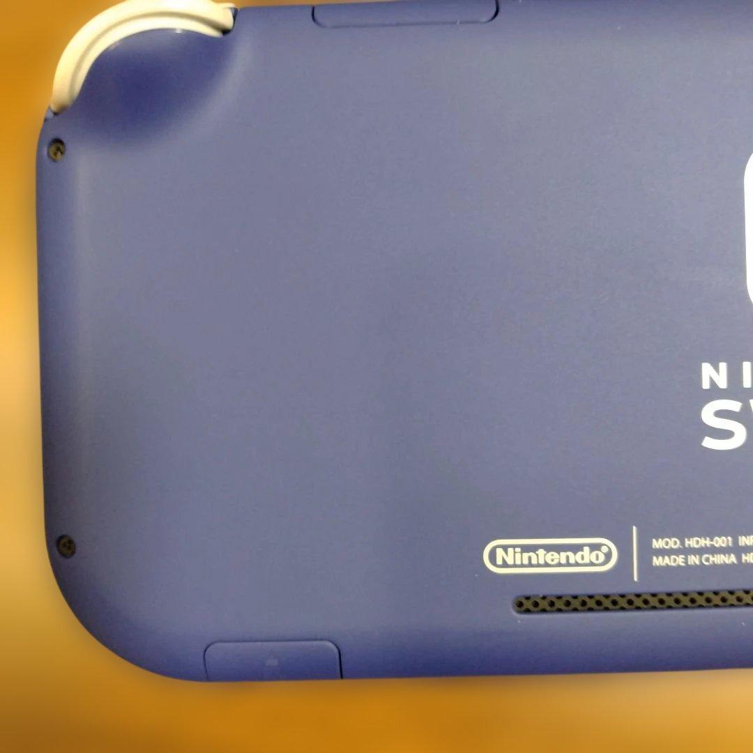 や*ん様 ニンテンドーSwitchライト（本体のみ）ハードケースと保護フィルム付