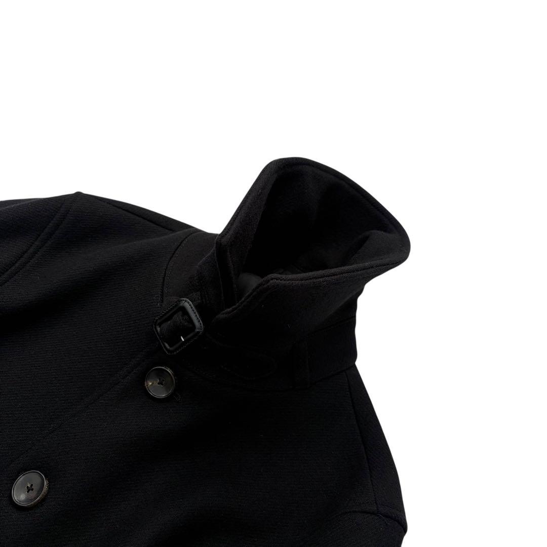 上質ライン‼️ほぼ新品　EDIFICE エディフィス　スタンドカラーウールコート