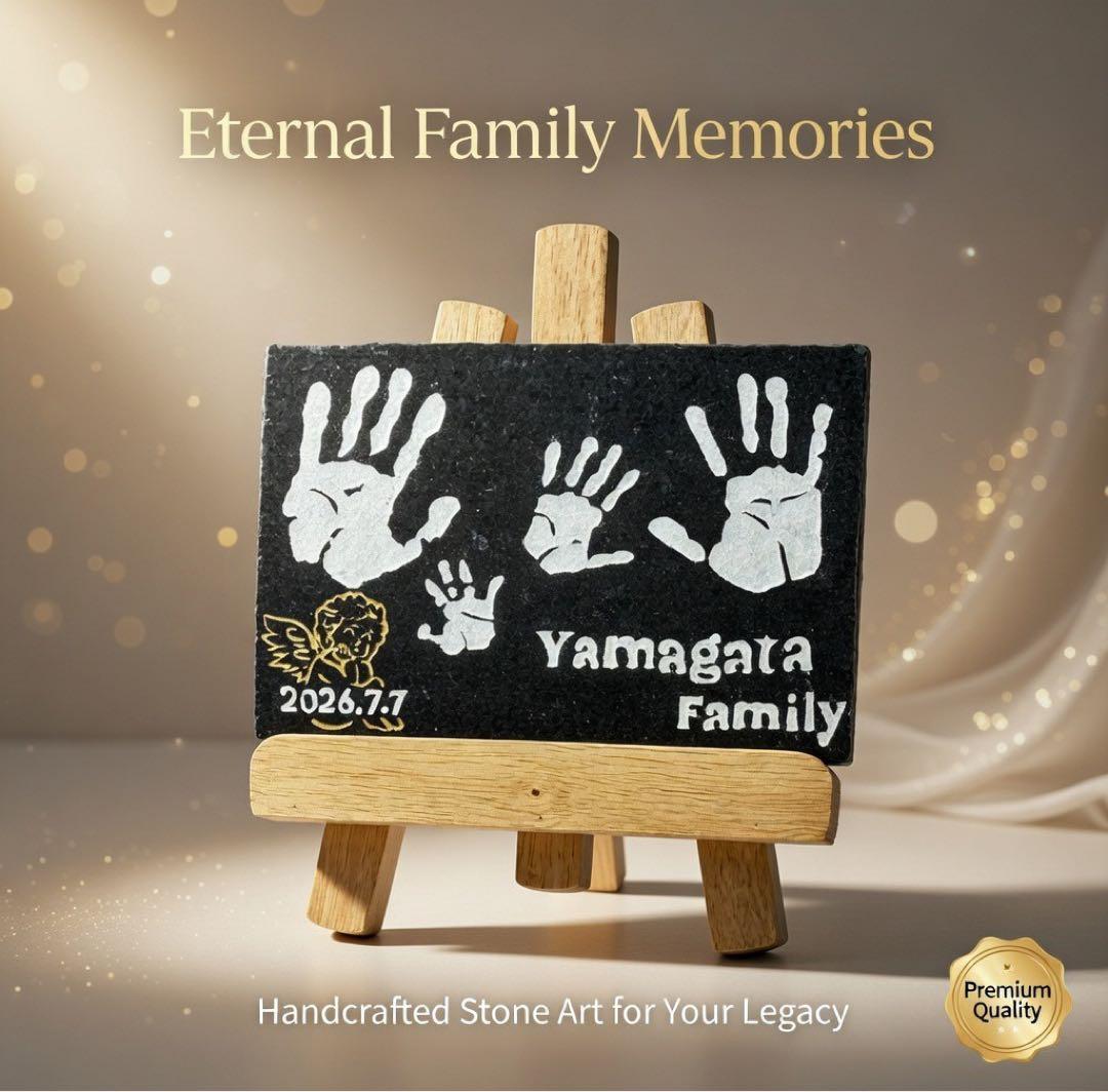 ★新作★memoryストーン✨新築祝い、出産祝いなどに✨